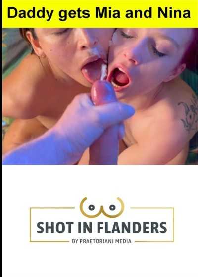 Daddy gets Mia and Nina