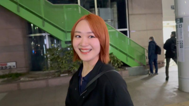 女子大生とクリスマに旅行へ行ったついでにハメ撮りして中出ししちゃいました